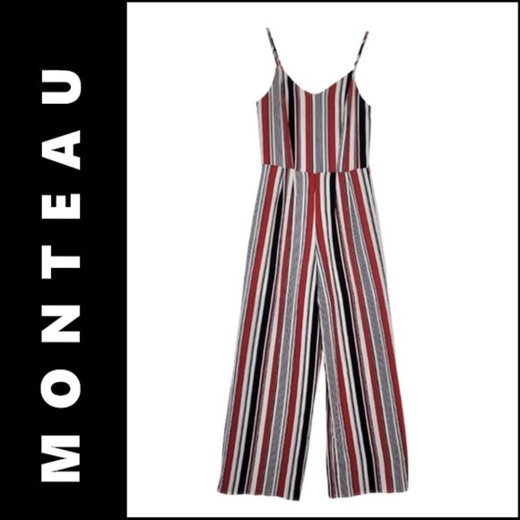 Monteau online jumpsuit striped